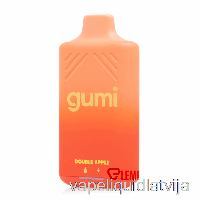 Gumi Bar 8000 Vienreizējās Lietošanas Dubultā ābolu Vape šķidrums